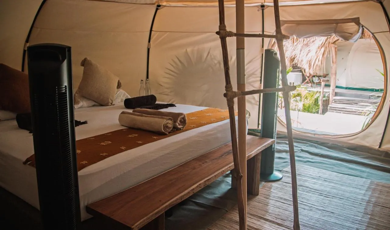 Uman Glamping & Cenote Tulum Otel Lüks kamp alanı