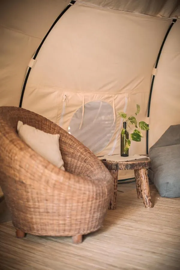 Lüks kamp alanı Uman Glamping & Cenote Tulum Otel