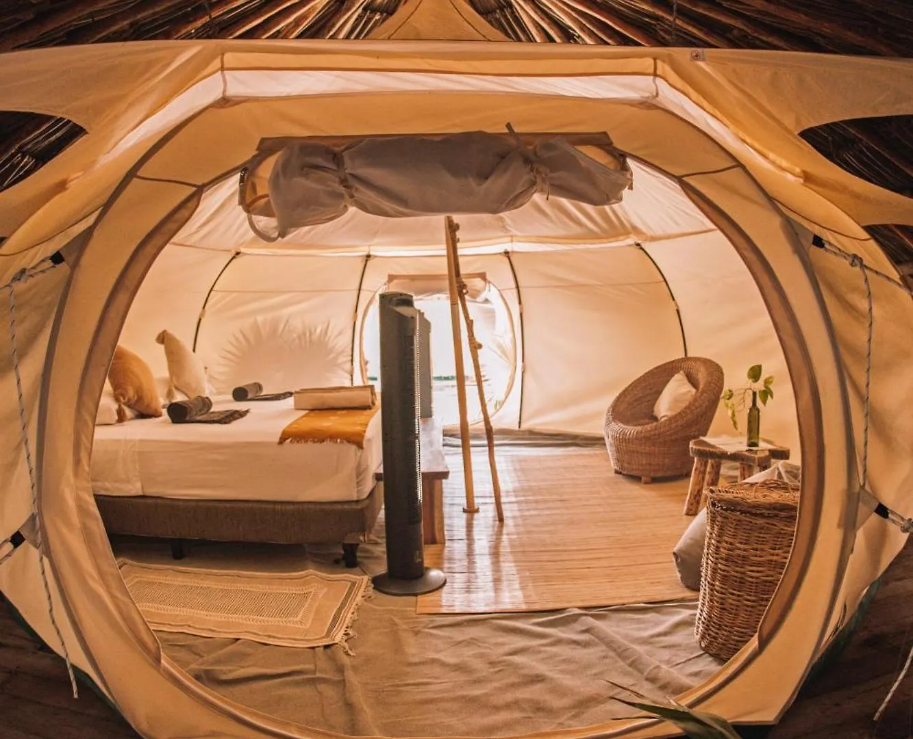 Uman Glamping & Cenote Tulum Otel Lüks kamp alanı